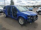 2018 Dodge Grand Caravan Sxt Синий vin: 2C4RDGCG2JR225864