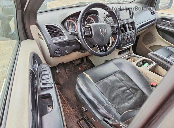 2C4RDGCG2JR328668 2018 DODGE GRAND Серый Вид панели приборов