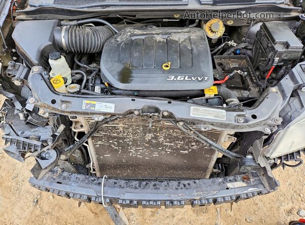 2C4RDGCG2JR328668 2018 DODGE GRAND Серый Вид подкапотного пространства