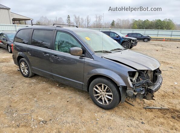 2C4RDGCG2JR328668 2018 DODGE GRAND Серый Передняя правая четверть