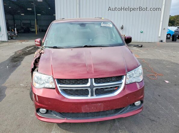 2C4RDGCG2LR169606 2020 DODGE GRAND Бордовый Вид спереди