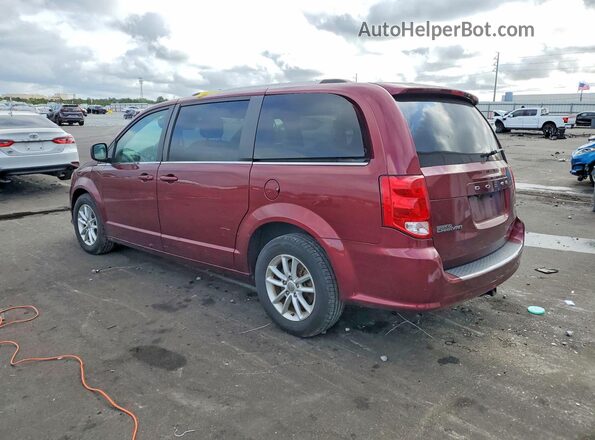 2C4RDGCG2LR169606 2020 DODGE GRAND Бордовый Задняя левая четверть