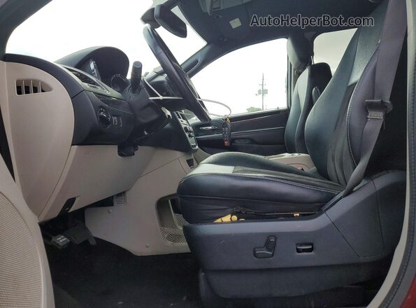 2C4RDGCG2LR169606 2020 DODGE GRAND Бордовый Вид салона спереди