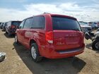 2016 Dodge Grand Caravan Sxt Красный vin: 2C4RDGCG3GR276671