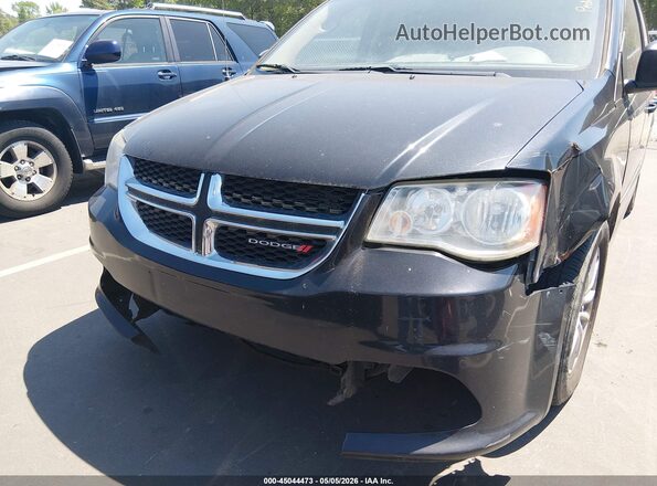 2C4RDGCG3GR384529 2016 DODGE GRAND CARAVAN Черный Вид спереди