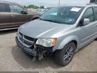 2017 Dodge Grand Caravan Sxt Серебряный vin: 2C4RDGCG3HR624972