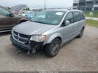 2017 Dodge Grand Caravan Sxt Серебряный vin: 2C4RDGCG3HR624972