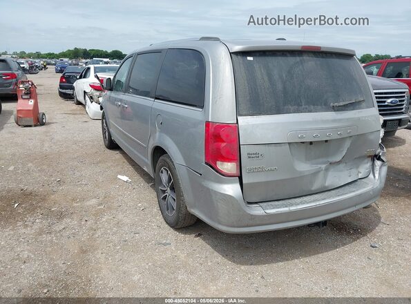 2C4RDGCG3HR624972 2017 DODGE GRAND CARAVAN Серебряный Задняя левая четверть