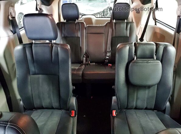 2C4RDGCG3KR659728 2019 DODGE GRAND Черный Вид задних сидений