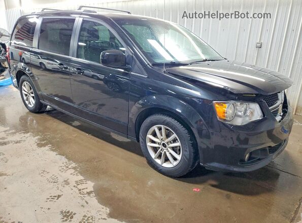 2C4RDGCG3KR659728 2019 DODGE GRAND Черный Передняя правая четверть