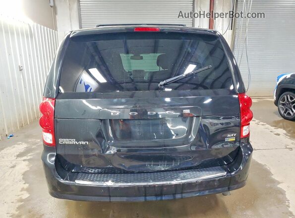 2C4RDGCG3KR659728 2019 DODGE GRAND Черный Вид сзади