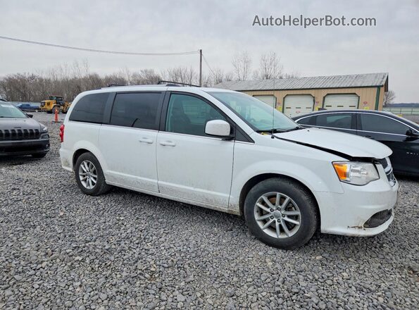 2C4RDGCG3LR169646 2020 DODGE GRAND Белый Передняя правая четверть