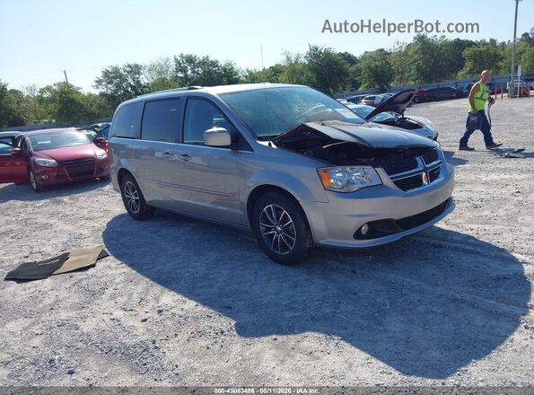 2C4RDGCG4GR279112 2016 DODGE GRAND CARAVAN Серебряный Передняя правая четверть