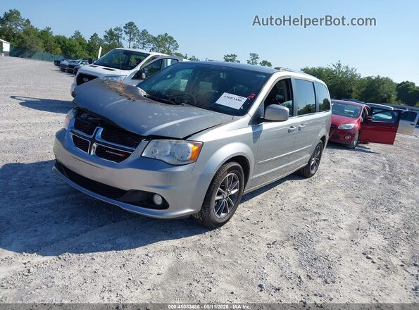 2C4RDGCG4GR279112 2016 DODGE GRAND CARAVAN Серебряный Передняя левая четверть