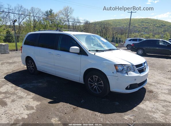 2C4RDGCG4HR834173 2017 DODGE GRAND CARAVAN Белый Передняя правая четверть