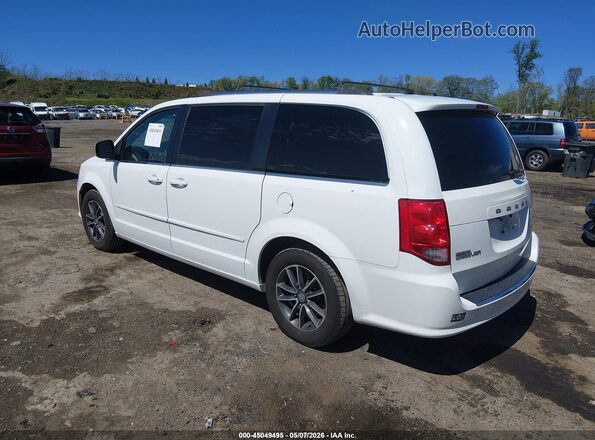 2C4RDGCG4HR834173 2017 DODGE GRAND CARAVAN Белый Задняя левая четверть