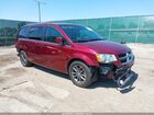 2017 Dodge Grand Caravan Sxt Red vin: 2C4RDGCG4HR841852
