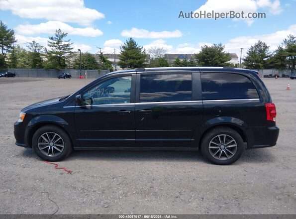 2C4RDGCG4HR852155 2017 DODGE GRAND CARAVAN Черный Панорамный вид салона 360°