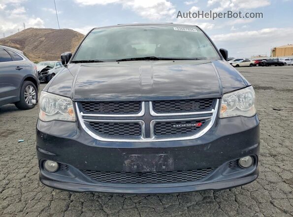 2C4RDGCG4HR853144 2017 DODGE GRAND Черный Вид спереди