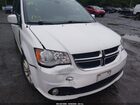 2018 Dodge Grand Caravan Sxt Белый vin: 2C4RDGCG4JR300256