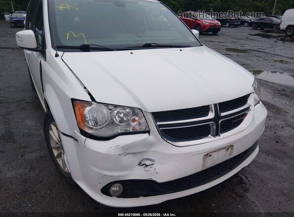 2C4RDGCG4JR300256 2018 DODGE GRAND CARAVAN Белый Вид спереди
