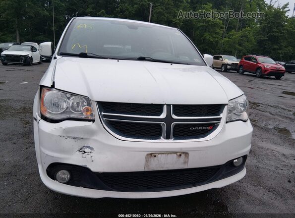 2C4RDGCG4JR300256 2018 DODGE GRAND CARAVAN Белый Вид щитка приборов