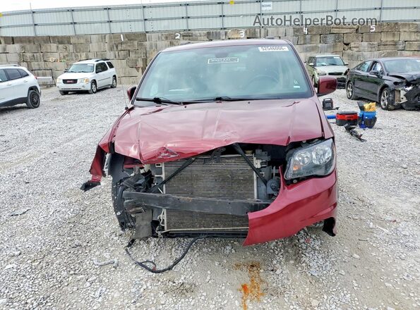 2C4RDGCG4LR201858 2020 DODGE GRAND Бордовый Вид спереди