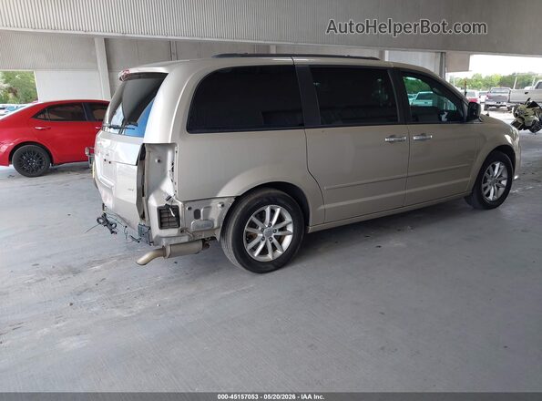 2C4RDGCG5GR220165 2016 DODGE GRAND CARAVAN Золотой Задняя правая четверть