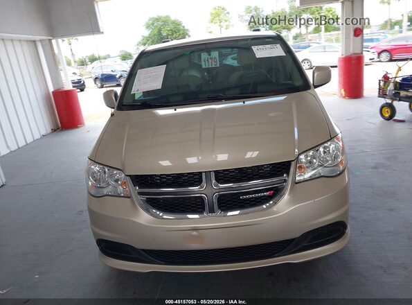 2C4RDGCG5GR220165 2016 DODGE GRAND CARAVAN Золотой Вид щитка приборов