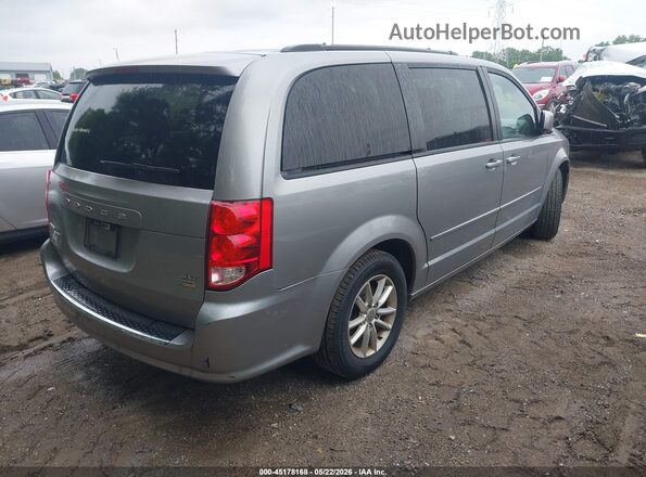 2C4RDGCG5GR309993 2016 DODGE GRAND CARAVAN Silver Tył prawy