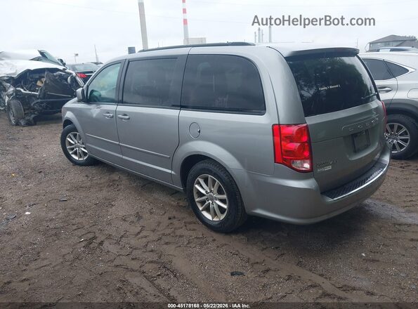 2C4RDGCG5GR309993 2016 DODGE GRAND CARAVAN Silver Tył lewy