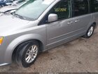 2016 Dodge Grand Caravan Sxt Silver vin: 2C4RDGCG5GR309993