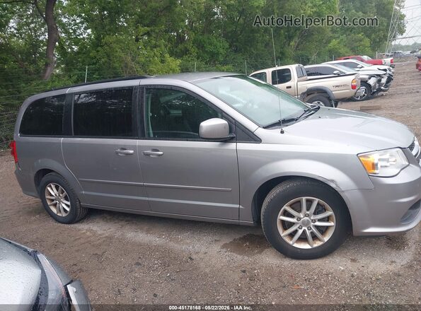 2C4RDGCG5GR309993 2016 DODGE GRAND CARAVAN Silver Widok wnętrza z tyłu