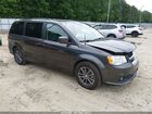 2017 Dodge Grand Caravan Sxt Gray vin: 2C4RDGCG5HR805703