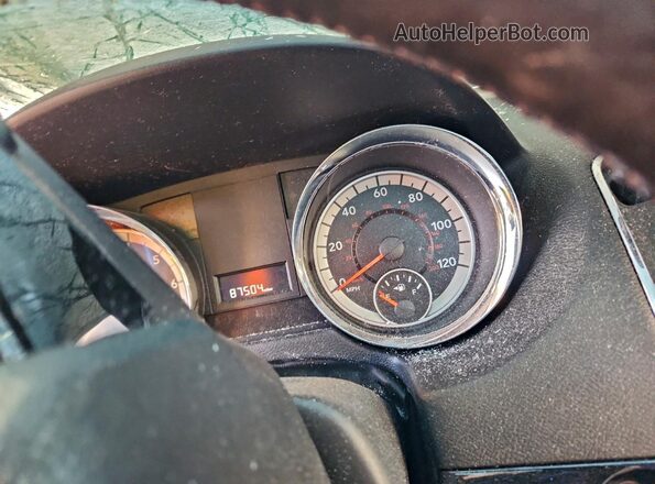 2C4RDGCG5JR225759 2018 DODGE GRAND Бордовый Вид щитка приборов