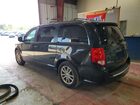 2016 Dodge Grand Caravan Sxt Черный vin: 2C4RDGCG6GR384184