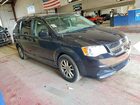2016 Dodge Grand Caravan Sxt Черный vin: 2C4RDGCG6GR384184