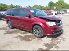 2017 Dodge Grand Caravan Sxt Burgundy vin: 2C4RDGCG6HR595807