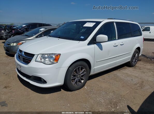2C4RDGCG7GR163421 2016 DODGE GRAND CARAVAN White Передня ліва чверть