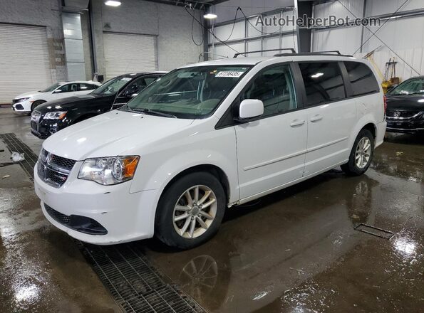 2C4RDGCG7GR310000 2016 DODGE GRAND Белый Передняя левая четверть