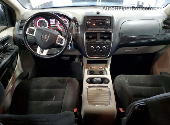 2C4RDGCG7GR310000 2016 DODGE GRAND Белый Вид панели приборов