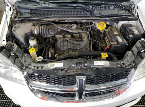 2C4RDGCG7GR310000 2016 DODGE GRAND Белый Вид подкапотного пространства
