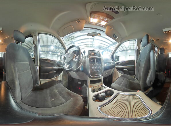 2C4RDGCG7GR310000 2016 DODGE GRAND Белый Панорамный вид салона 360°