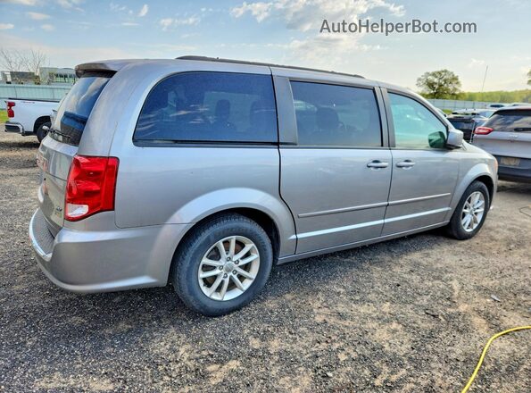 2C4RDGCG7GR311843 2016 DODGE GRAND Серебряный Задняя правая четверть