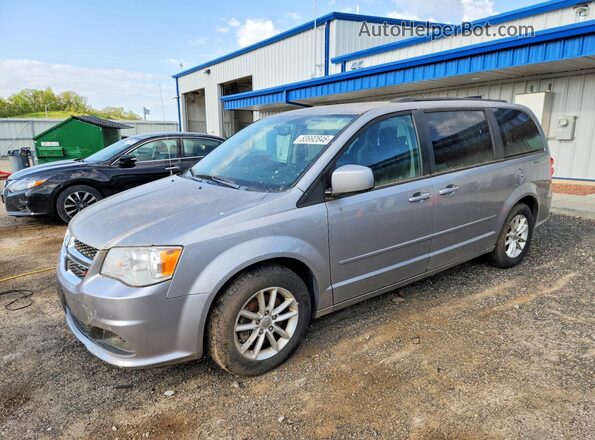 2C4RDGCG7GR311843 2016 DODGE GRAND Серебряный Передняя левая четверть