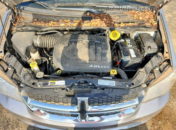 2C4RDGCG7GR311843 2016 DODGE GRAND Серебряный Вид подкапотного пространства