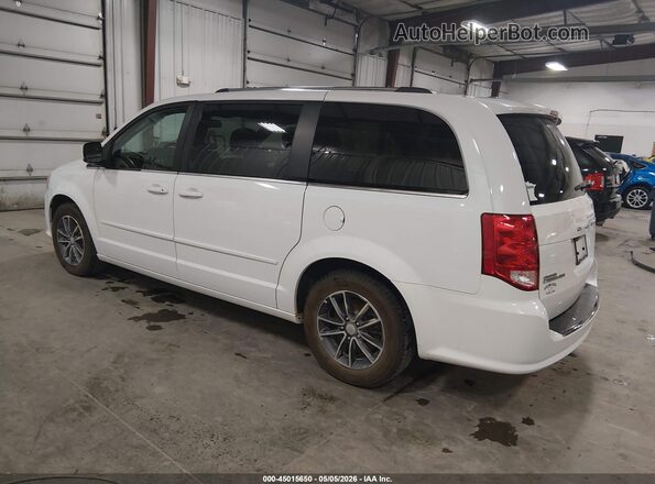 2C4RDGCG7HR599865 2017 DODGE GRAND CARAVAN Белый Задняя левая четверть