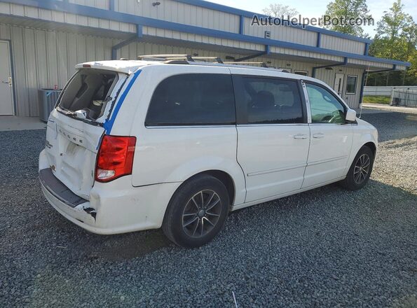 2C4RDGCG7HR806786 2017 DODGE GRAND Белый Задняя правая четверть