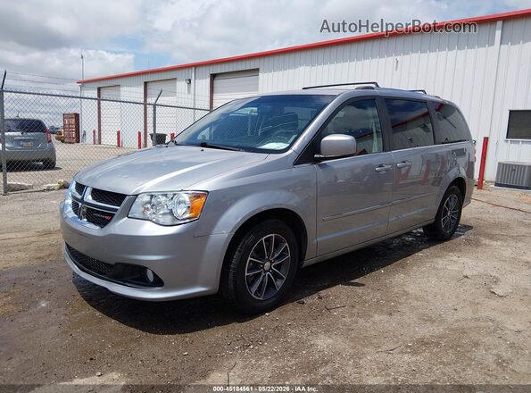 2C4RDGCG7HR848018 2017 DODGE GRAND CARAVAN Серый Передняя левая четверть