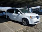 2017 Dodge Grand Caravan Sxt Белый vin: 2C4RDGCG7HR865143